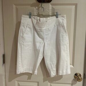 White JAG Jean Shorts